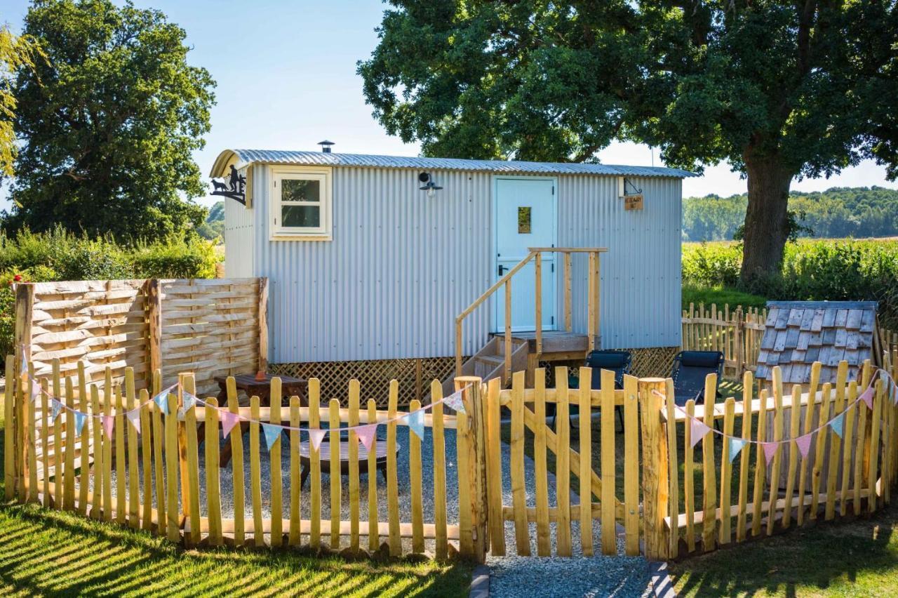 The Hideaway Hut - 1 Bed Shepherds Hut - Hereford Zewnętrze zdjęcie